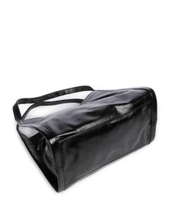 Alias Soft 24H Shopper genarbtes Leder schwarz