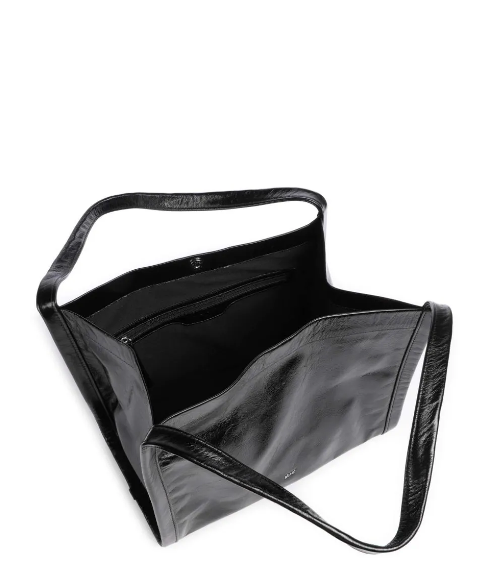 Alias Soft 24H Shopper genarbtes Leder schwarz