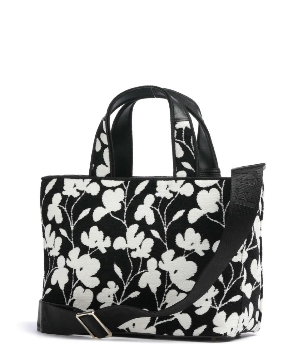 Alissa S Handtasche Textil schwarz/weiß