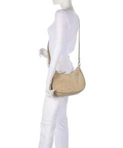 All About Beads Schultertasche Schafsleder sand