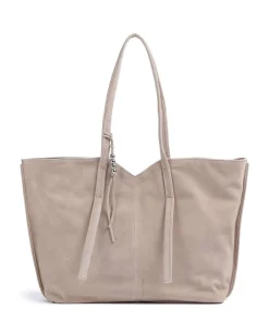 All About Beads Shopper Schafsleder beige