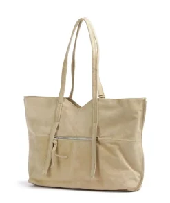 All About Beads Shopper Schafsleder sand
