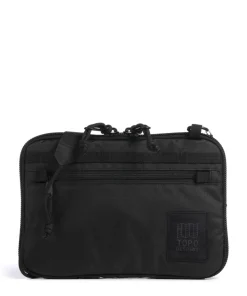 All Adventure Umhängetasche recyceltes Nylon schwarz