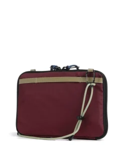 All Adventure Umhängetasche recyceltes Nylon dunkelrot