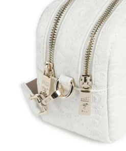 All Over Gothic Umhängetasche Lederimitat weiß