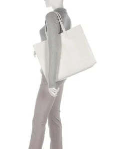 Allicon Shopper Lederimitat elfenbein