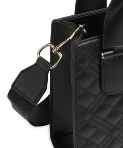 Allure Handtasche Lederimitat schwarz