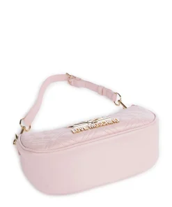 Allure Schultertasche Lederimitat rosa