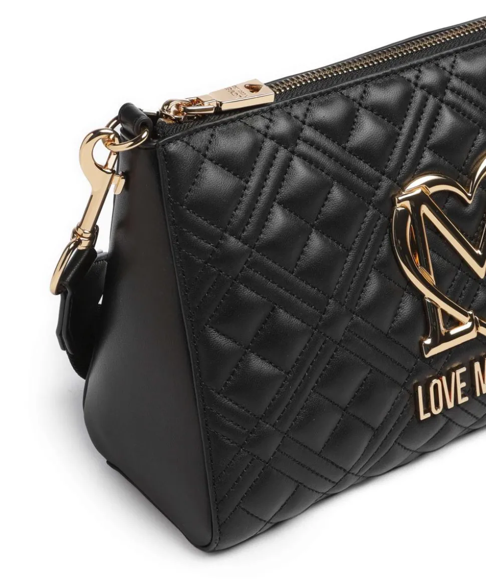 Allure Umhängetasche Nappaleder, Polyurethane schwarz