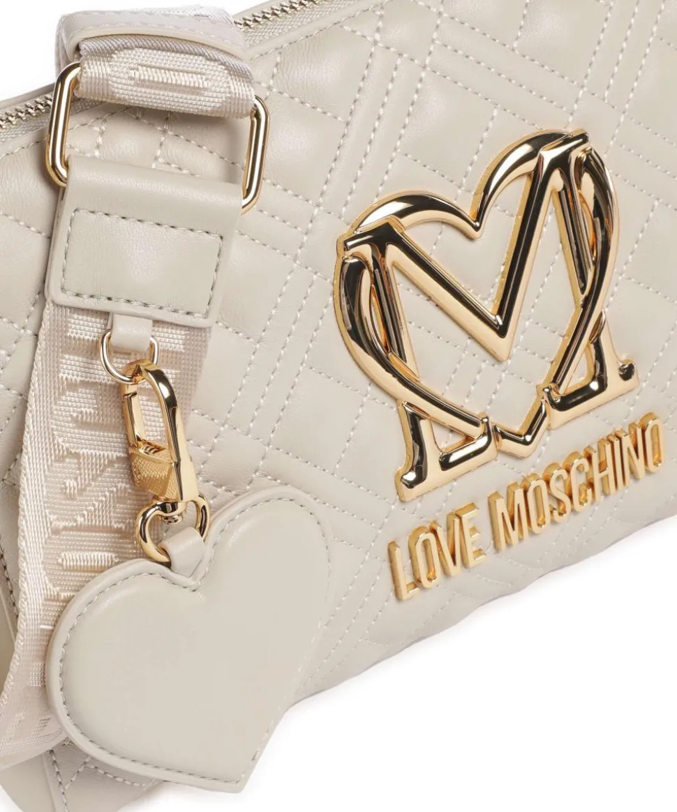 Allure Umhängetasche Nappaleder, Polyurethane elfenbein