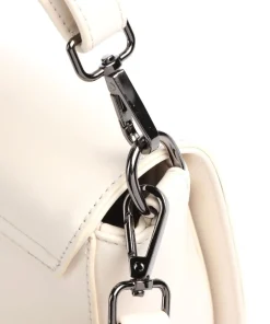 Almata Schultertasche Lederimitat beige