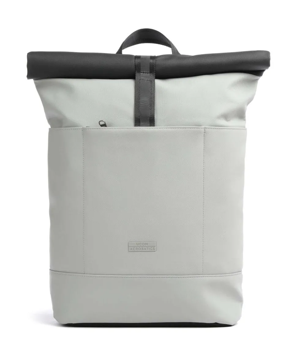 Aloe Hajo Medium Rolltop Rucksack Polyurethane hellgrau