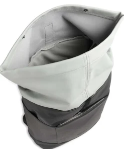 Aloe Hajo Medium Rolltop Rucksack Polyurethane schwarz