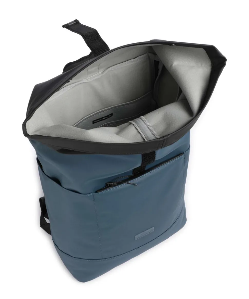 Aloe Hajo Medium Rolltop Rucksack Polyurethane petrol