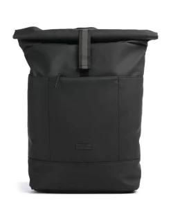 Aloe Hajo Medium Rolltop Rucksack Polyurethane schwarz