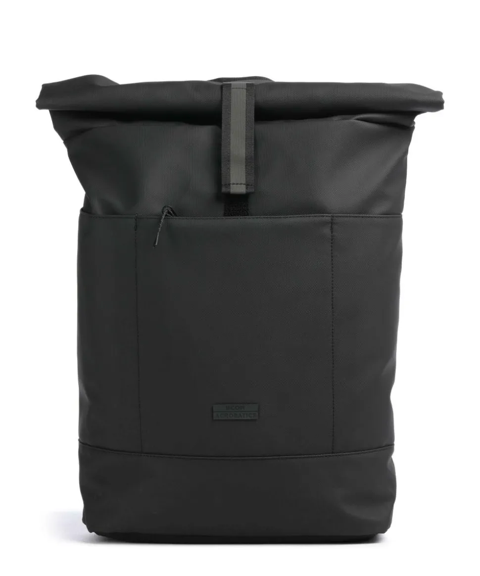 Aloe Hajo Medium Rolltop Rucksack Polyurethane schwarz