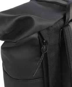 Aloe Hajo Medium Rolltop Rucksack Polyurethane schwarz