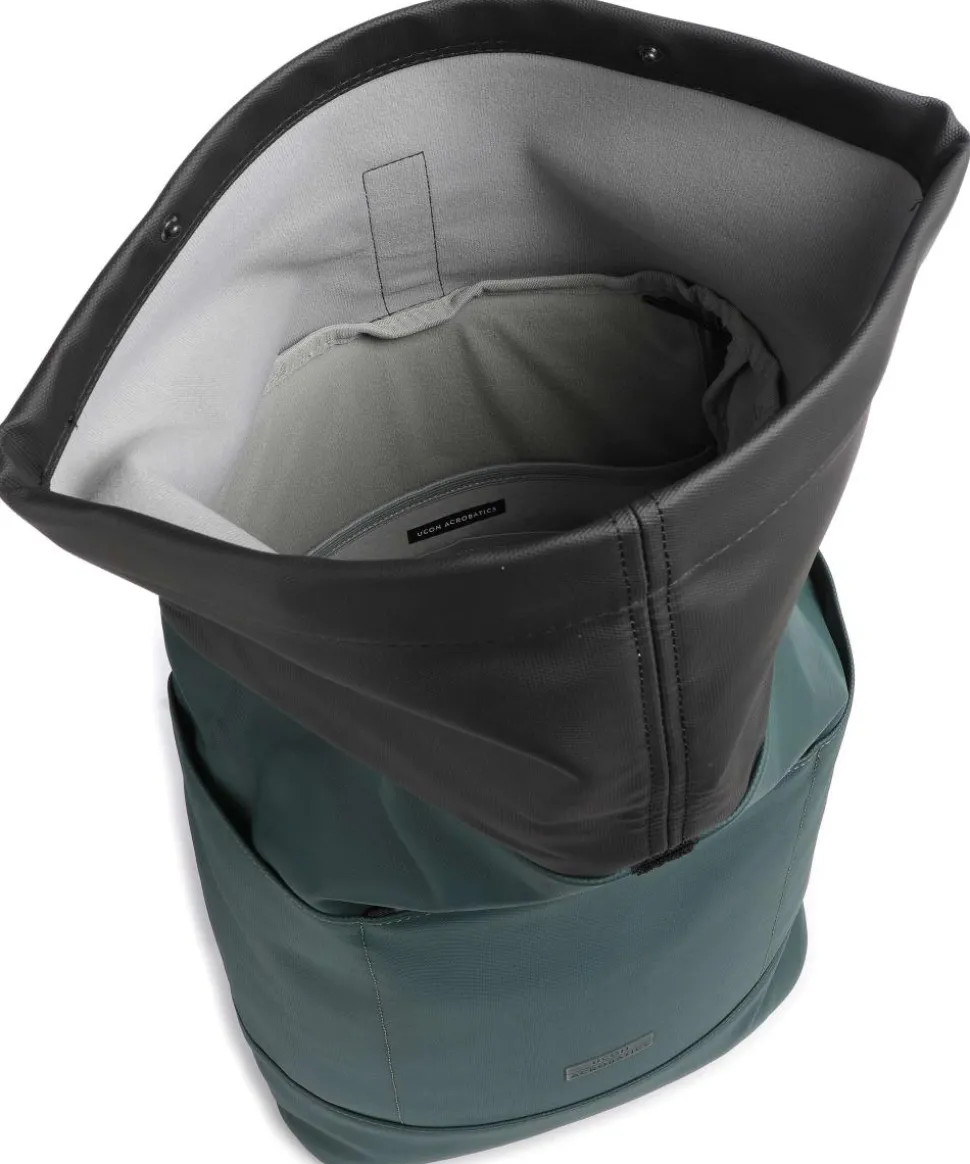 Aloe Hajo Medium Rolltop Rucksack Polyurethane dunkelgrün