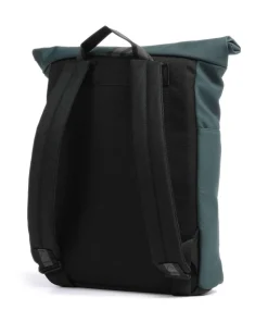 Aloe Hajo Mini Rolltop Rucksack 16″ Polyurethane dunkelgrün