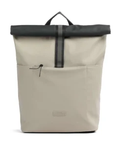 Aloe Hajo Mini Rolltop Rucksack 16″ Polyurethane beige/schwarz