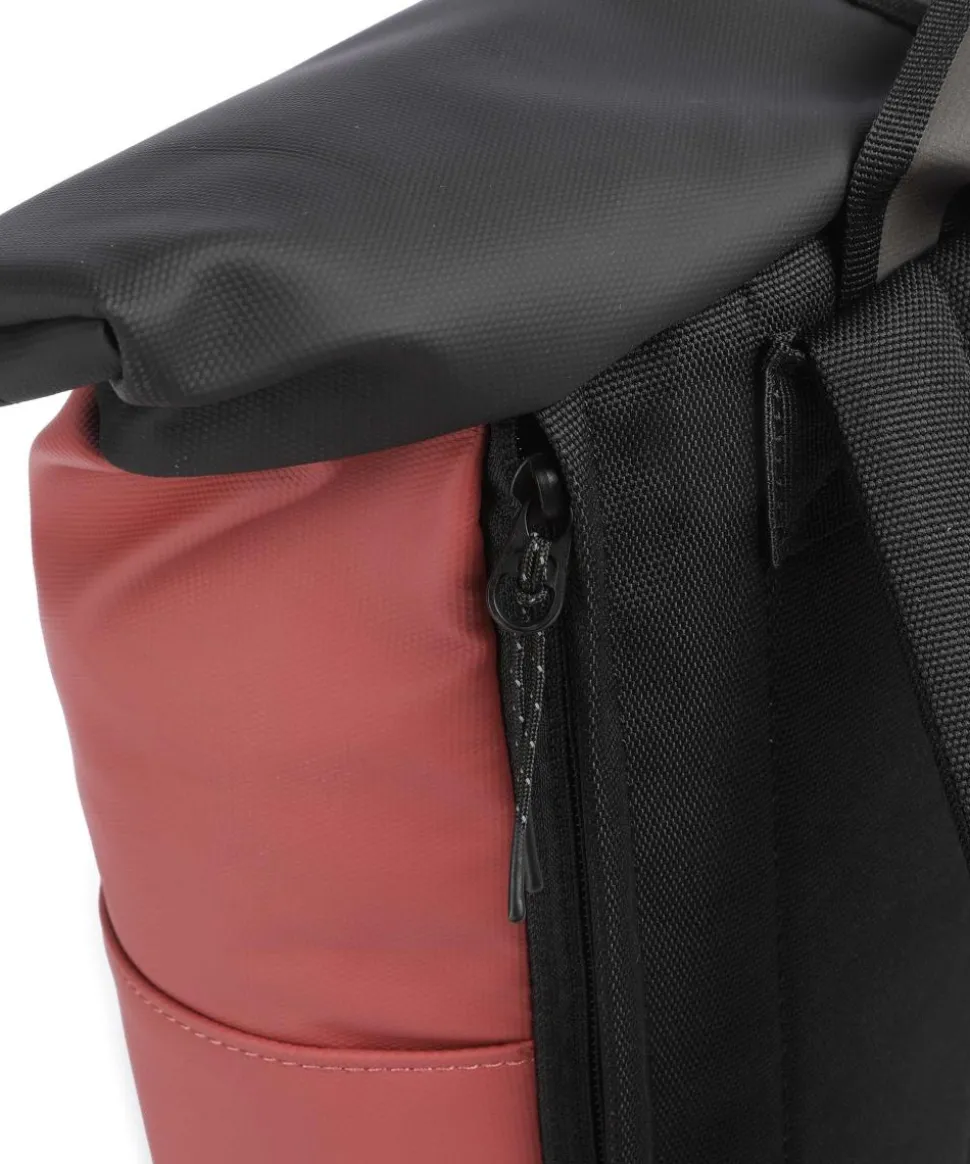 Aloe Hajo Mini Rolltop Rucksack 16″ Polyurethane koralle