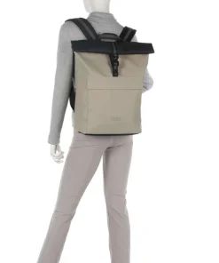 Aloe Jannik Medium Rolltop Rucksack Polyurethane beige