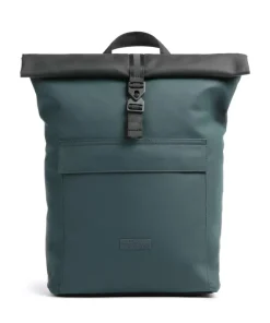 Aloe Jasper Medium Rolltop Rucksack 15″ recyceltes Polyester dunkelgrün