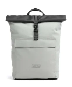 Aloe Jasper Medium Rolltop Rucksack 15″ recyceltes Polyester grau