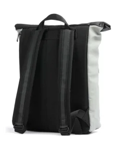 Aloe Jasper Medium Rolltop Rucksack 15″ recyceltes Polyester grau