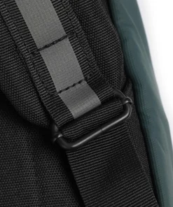 Aloe Jasper Medium Rolltop Rucksack 15″ recyceltes Polyester dunkelgrün