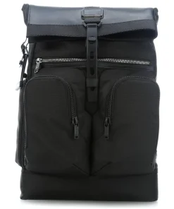 Alpha Bravo London Rolltop Rucksack 15″ Ballistic Nylon schwarz