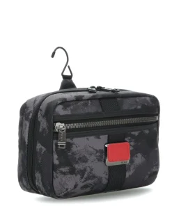 Alpha Bravo Reno Kulturbeutel grau/schwarz 24 cm