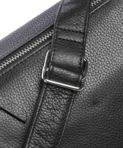 Alta Gürteltasche genarbtes Rindsleder schwarz