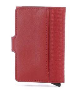 Altius Secrid RFID Geldbörse fein genarbtes Leder rot