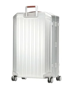 Alu 4-Rollen Trolley silber 79 cm
