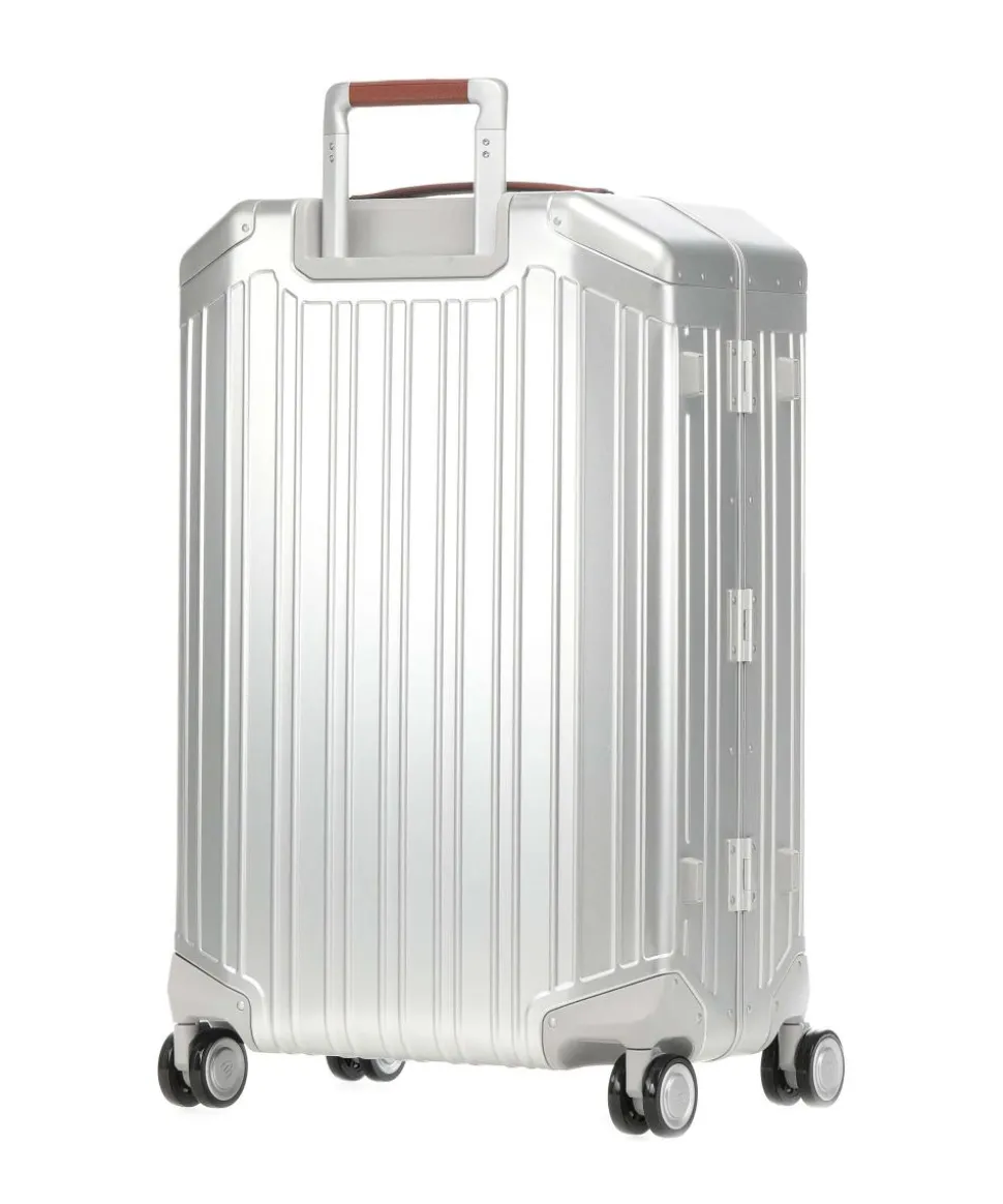 Alu 4-Rollen Trolley silber 69 cm