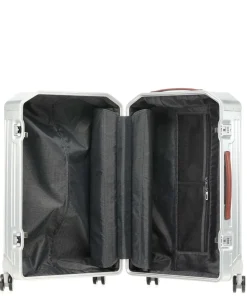 Alu 4-Rollen Trolley silber 69 cm