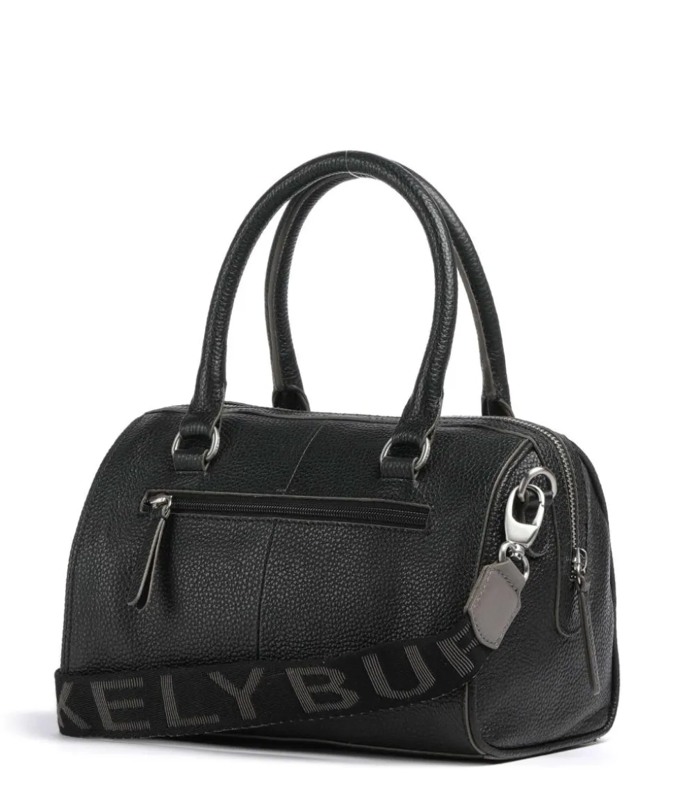 Always Alyx Handtasche genarbtes Leder schwarz