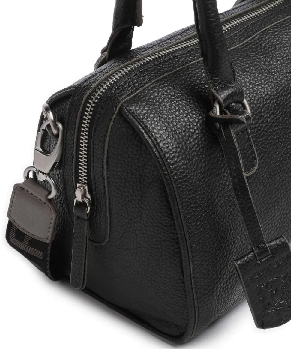 Always Alyx Handtasche genarbtes Leder schwarz