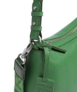 Always Alyx Schultertasche genarbtes Leder grün