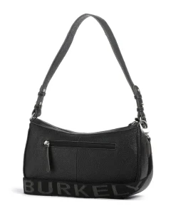 Always Alyx Schultertasche genarbtes Leder schwarz