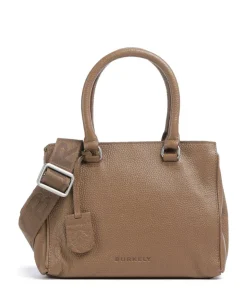Always Ava Handtasche genarbtes Leder taupe