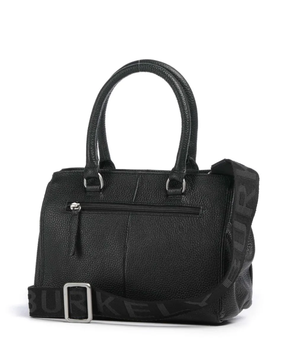 Always Ava Handtasche genarbtes Leder schwarz