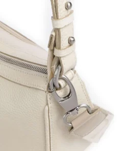 Always Ava Schultertasche genarbtes Rindsleder creme