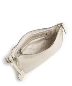 Always Ava Schultertasche genarbtes Rindsleder creme