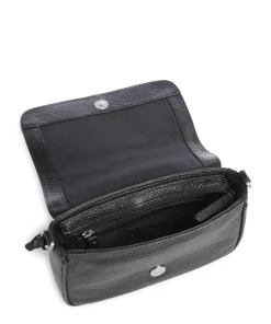 Always Ava Umhängetasche genarbtes Rindsleder schwarz