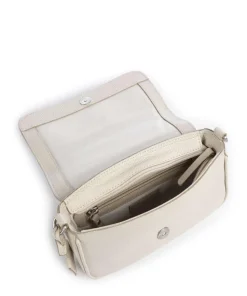 Always Ava Umhängetasche genarbtes Rindsleder creme