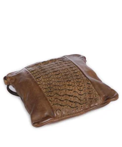 Am Bauernmarkt 5 Umhängetasche genarbtes Rindsleder braun