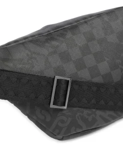 3AM Check Gürteltasche Kunststoff schwarz