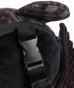 3AM Check Teddy Bear Rucksack Polyester schwarz